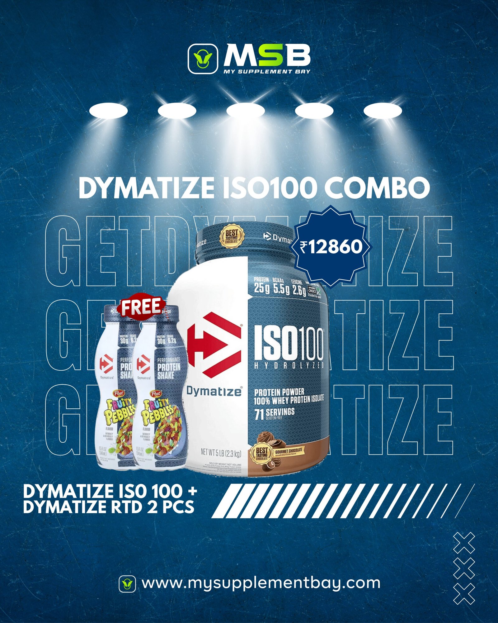 ISO COMBO (1) Dymatize ISO 100 Combo - Image 1