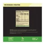 Optimum Nutrition Creatine 250 Gms - Image 2