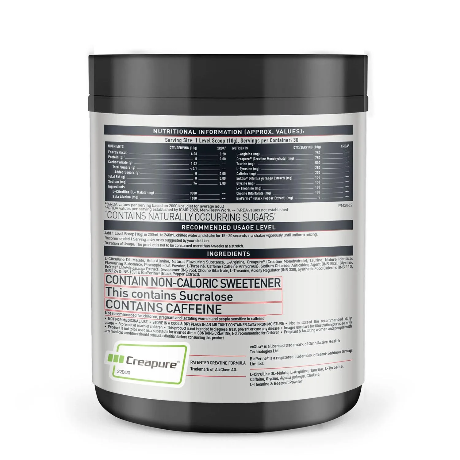 MuscleBlaze Pre Workout WrathX - Image 4