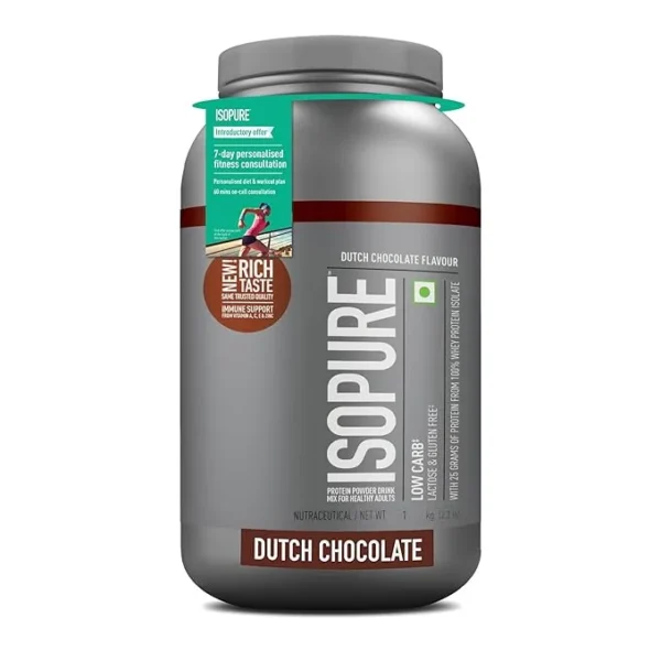 Isopure Low Carb 100% Whey Protein Isolate Powder 1Kg
