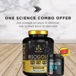 One Science Nutrition 100% ISO GOLD 5 LBS & BCAA Combo