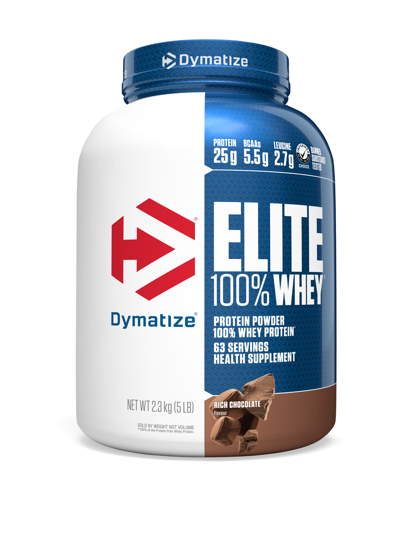 Dymatize Elite 100% Whey Protein Powder 5Lb