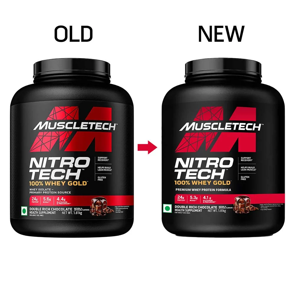 MuscleTech NitroTech 100% Whey Gold 1.81Kg